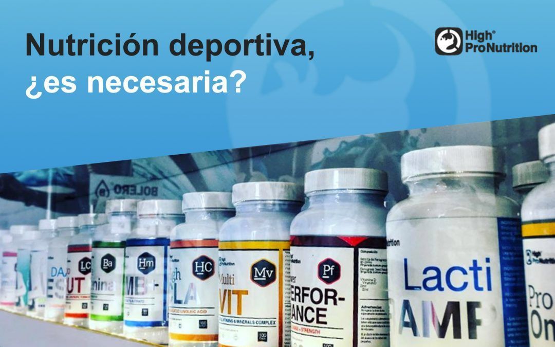 Nutrición y suplementos deportivos