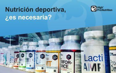 Nutrición deportiva, ¿es necesaria?