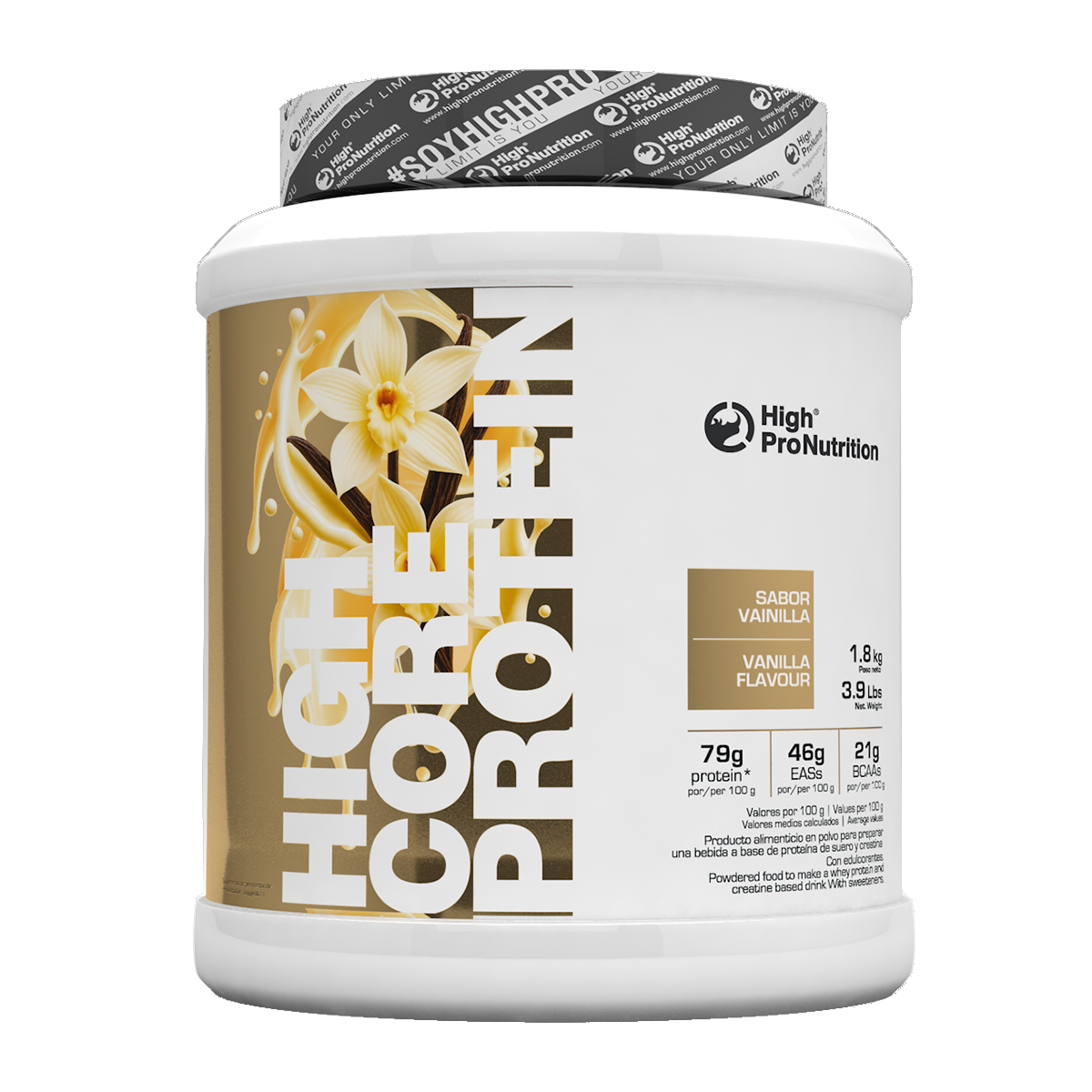 High Core Protein sabor vainilla