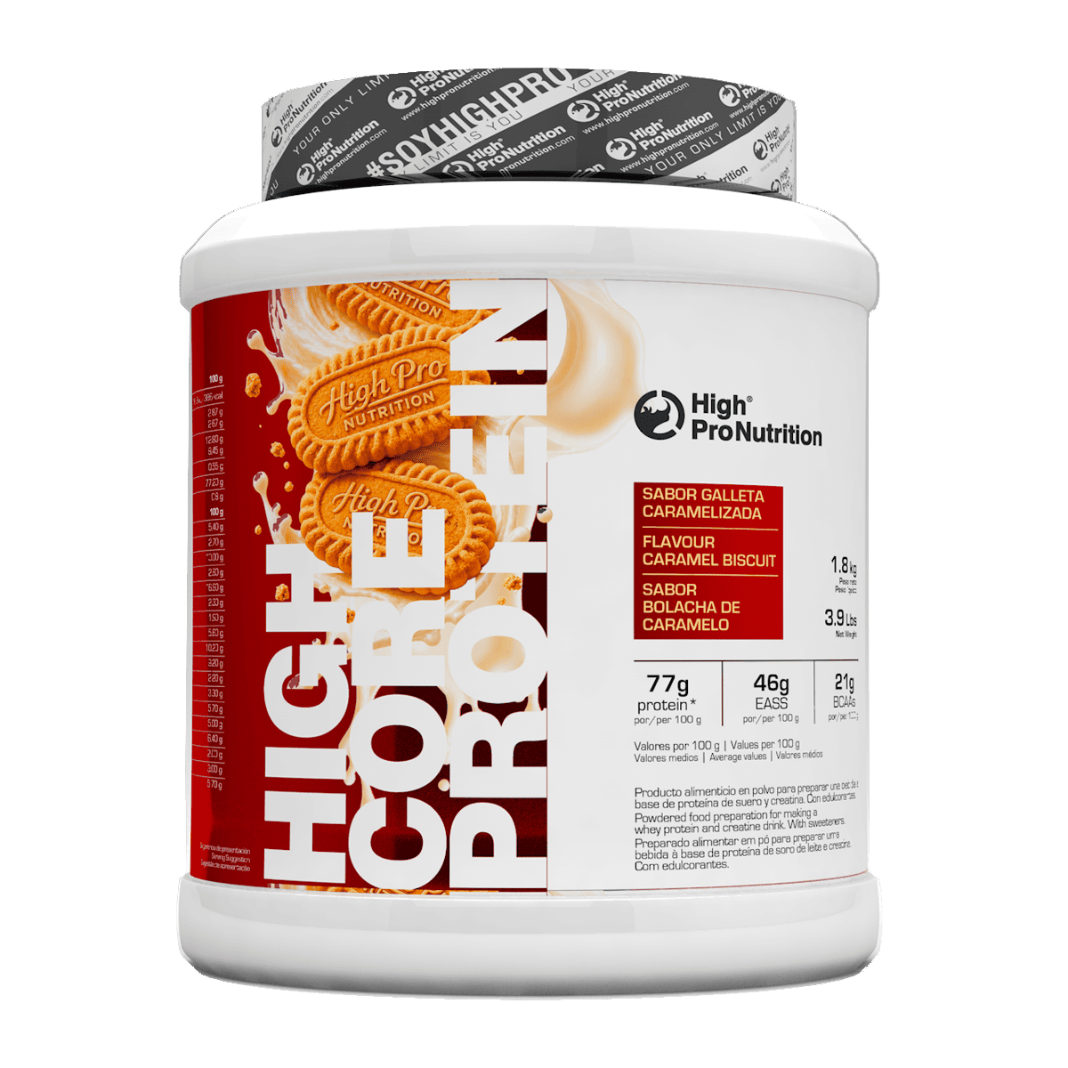 High Core Protein sabor galleta caramelizada